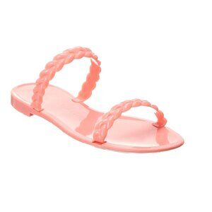 Stuart Weitzman Braida Sawyer Jelly Sandals
